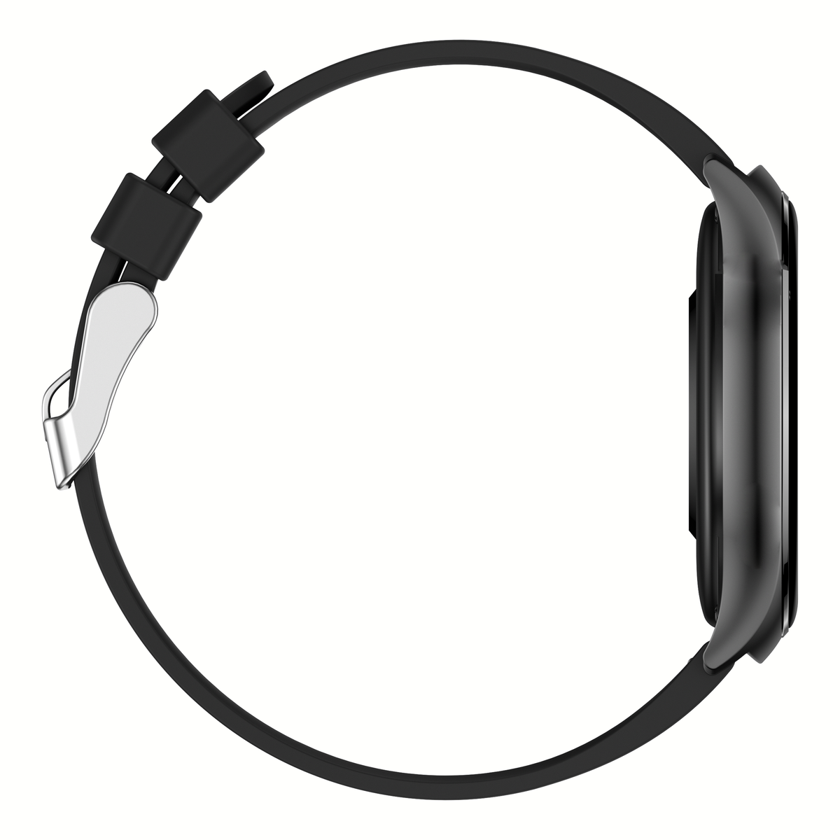 Norden Aspire Smart Watch SI-19, 1.43" AMOLED Display, Heart Rate, Oxygen Monitoring, IP68 Waterproof, Bluetooth 5.2, Fitness Tracker with AI Voice Assistant, Music Control, and 7-Day Standby Time - Black