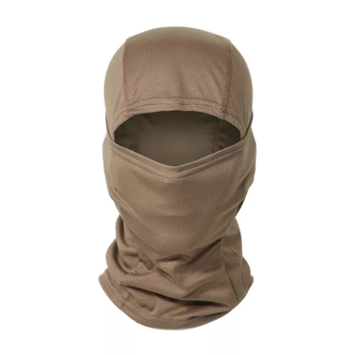 Lightweight Balaclava – Unisex, Universal Fit, Ultra-Soft Polyester Microfiber, for Motorcycling, Skiing, Cycling, and Outdoor Sports - Khaki