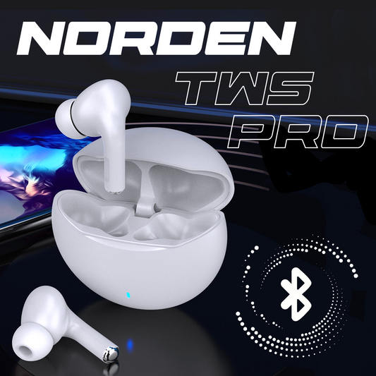 Norden TWS Pro Wireless Bluetooth 5.3 Earphones with Type-C Charging