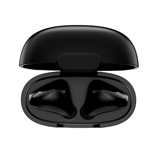 Norden Echo TWS Bluetooth Earphones – True Wireless, Bluetooth 5.0, Charging Case, 10m Range, Type-C Charging, Compatible with Android & iOS - Black