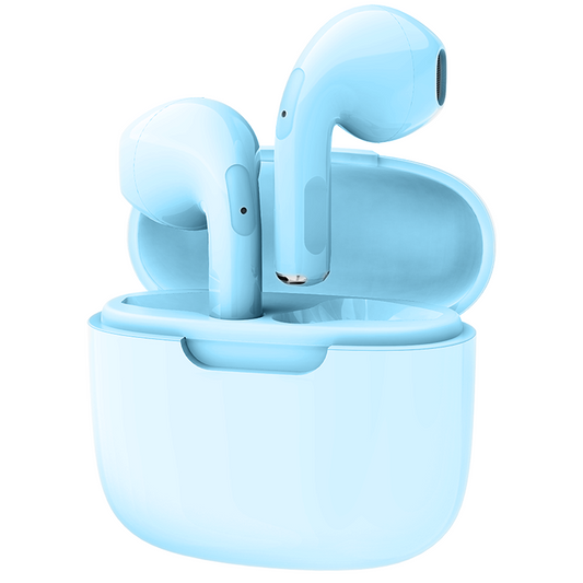 Norden Echo TWS Bluetooth Earphones – True Wireless, Bluetooth 5.0, Charging Case, 10m Range, Type-C Charging, Compatible with Android & iOS - Blue