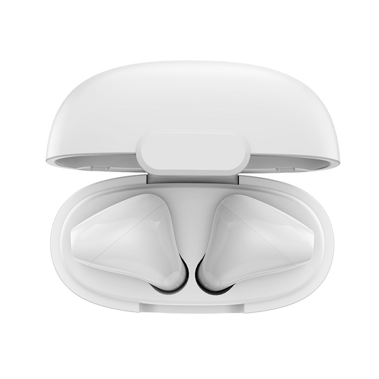 Norden Echo TWS Bluetooth Earphones – True Wireless, Bluetooth 5.0, Charging Case, 10m Range, Type-C Charging, Compatible with Android & iOS - White