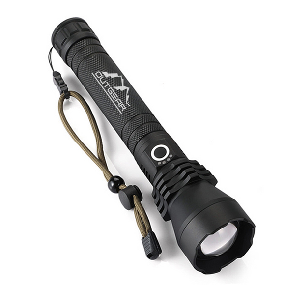 OutGear™ SuperBeam Li-Ion Rechargeable Flashlight XL