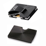 OutGear - Aluminium RFID Credit Card Holder Pop-Up Wallet - Black