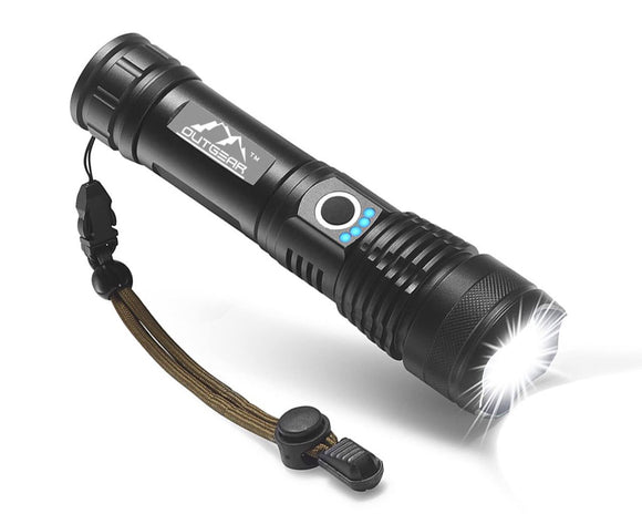 OutGear SuperBeam Li-Ion Flashlight