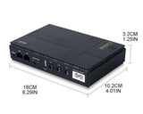 10400 mAh Mini UPS | Router / ONT / CCTV Backup Power Supply