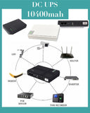 10400 mAh Mini UPS | Router / ONT / CCTV Backup Power Supply